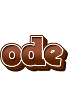 Ode brownie logo