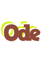 Ode caffeebar logo