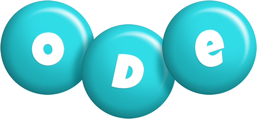 Ode candy-azur logo