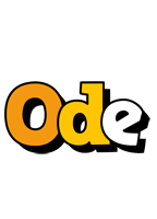 Ode cartoon logo