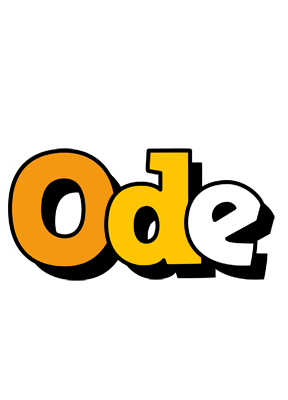 Ode cartoon logo