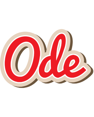 Ode chocolate logo