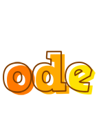 Ode desert logo