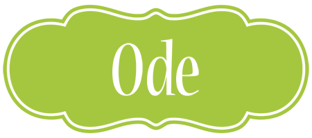 Ode family logo