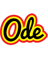 Ode flaming logo