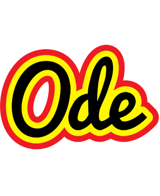 Ode flaming logo