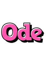 Ode girlish logo