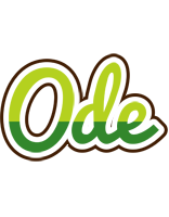 Ode golfing logo