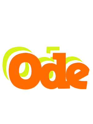Ode healthy logo