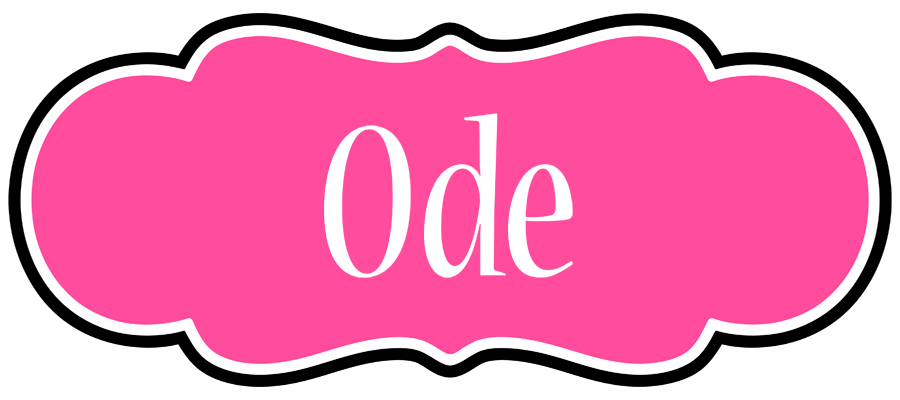 Ode invitation logo