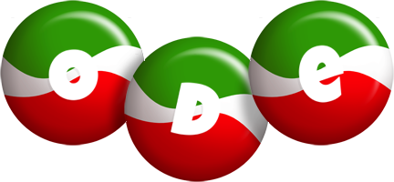 Ode italy logo