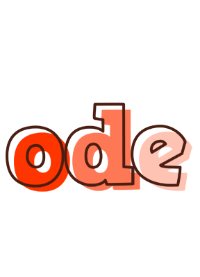 Ode paint logo