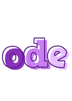 Ode sensual logo