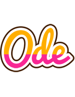 Ode smoothie logo