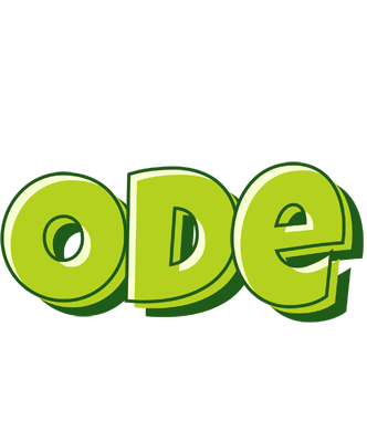 Ode summer logo