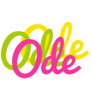 Ode sweets logo