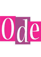 Ode whine logo