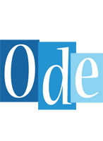 Ode winter logo