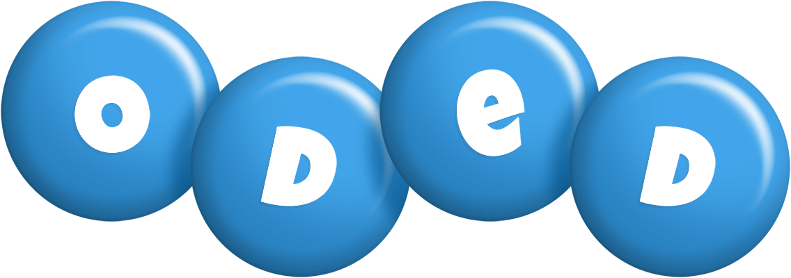 Oded candy-blue logo