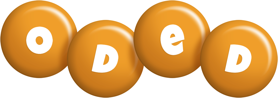 Oded candy-orange logo