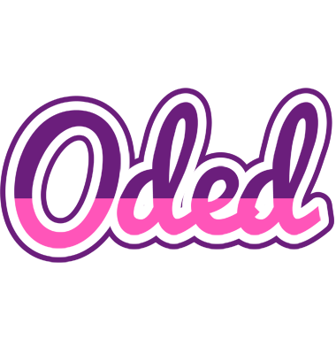 Oded cheerful logo