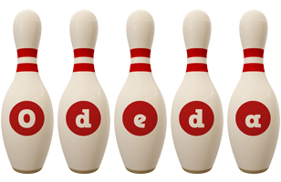 Odeda bowling-pin logo