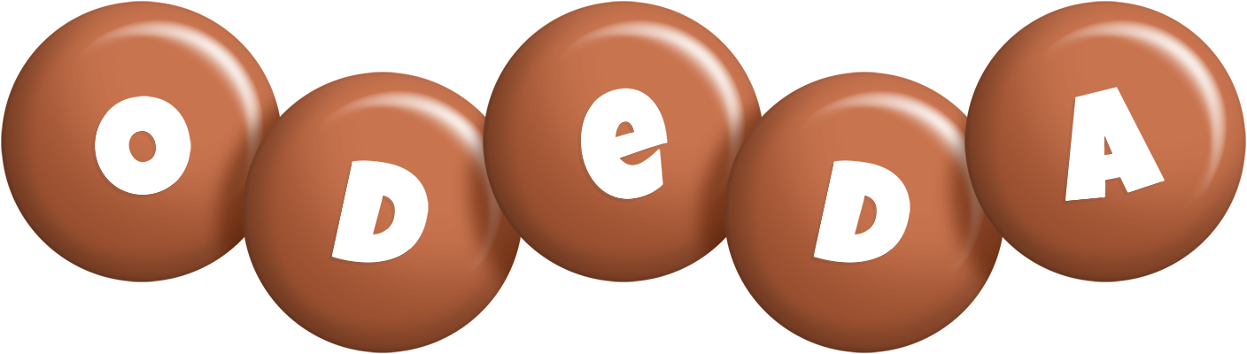Odeda candy-brown logo