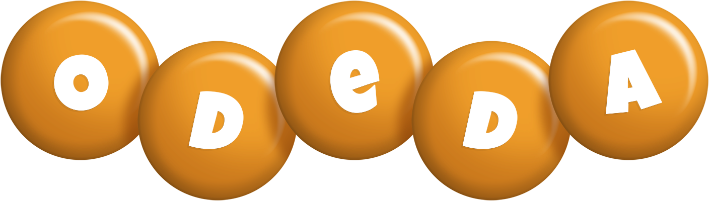 Odeda candy-orange logo