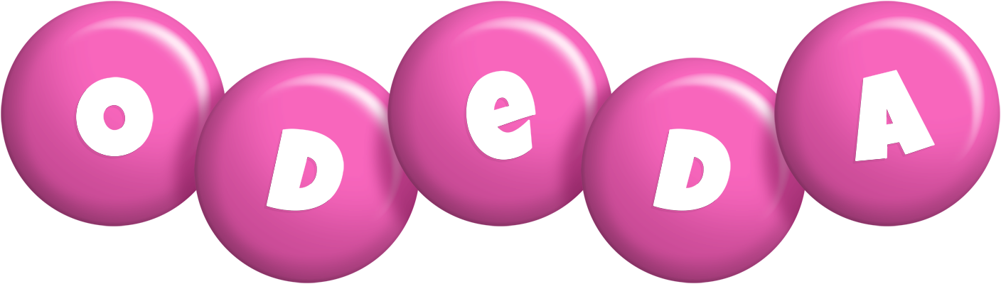 Odeda candy-pink logo