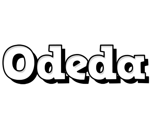 Odeda snowing logo