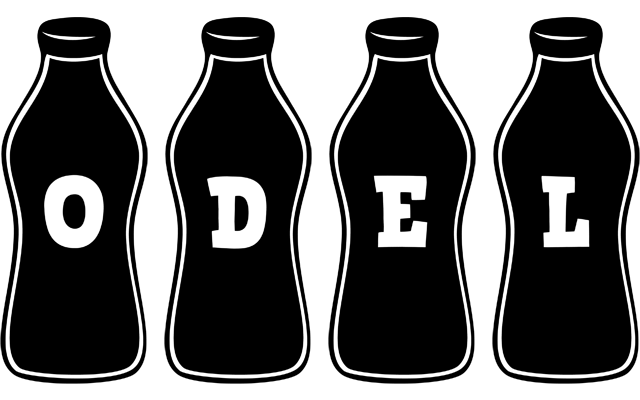 Odel bottle logo