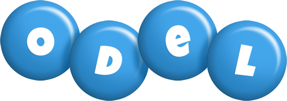 Odel candy-blue logo