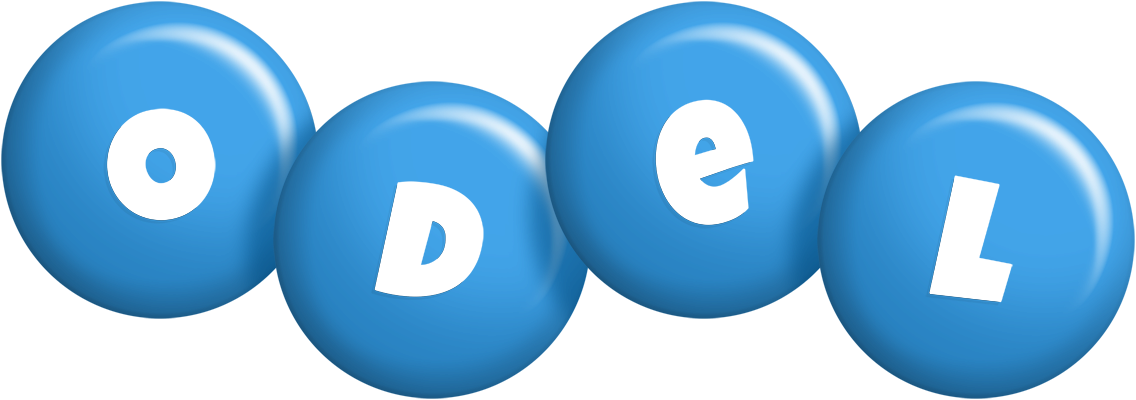 Odel candy-blue logo