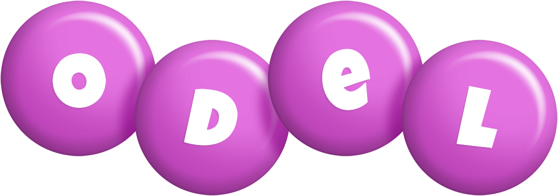 Odel candy-purple logo
