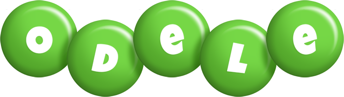 Odele candy-green logo