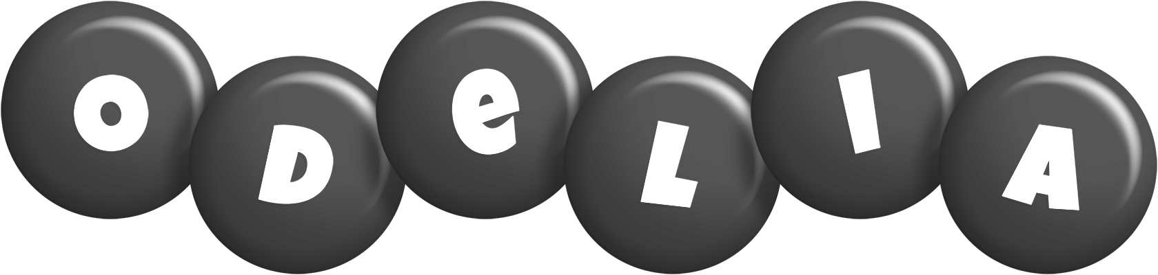 Odelia candy-black logo