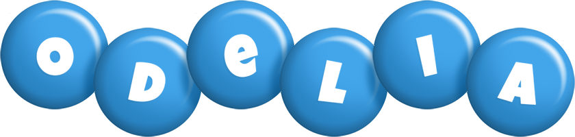 Odelia candy-blue logo