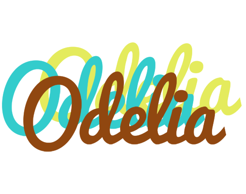 Odelia cupcake logo