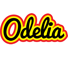 Odelia flaming logo