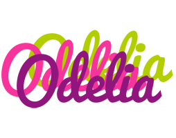 Odelia flowers logo