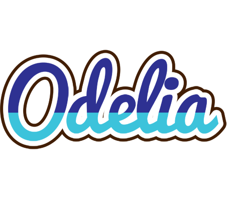 Odelia raining logo