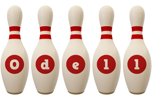 Odell bowling-pin logo