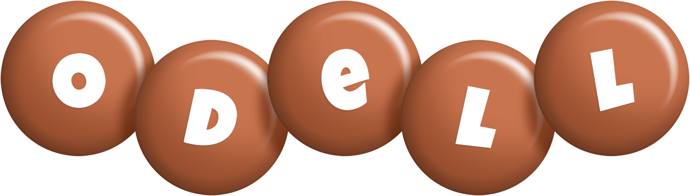 Odell candy-brown logo