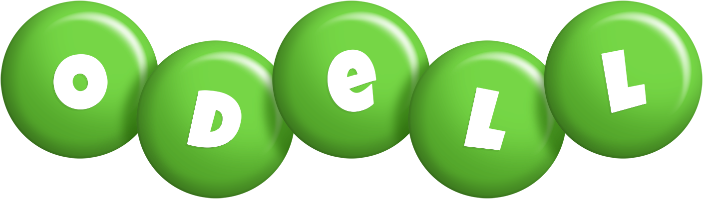 Odell candy-green logo