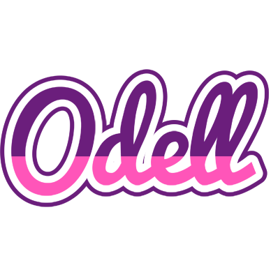 Odell cheerful logo
