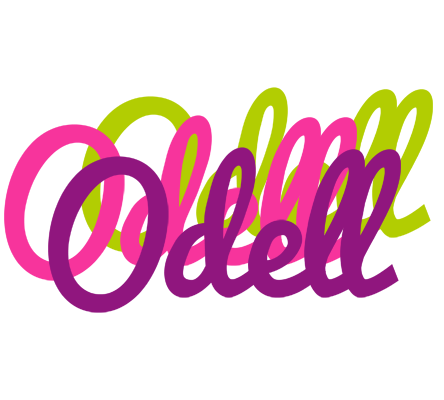 Odell flowers logo
