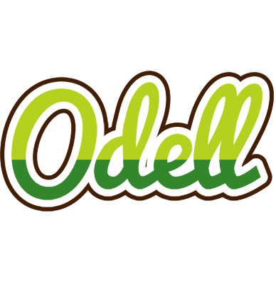 Odell golfing logo