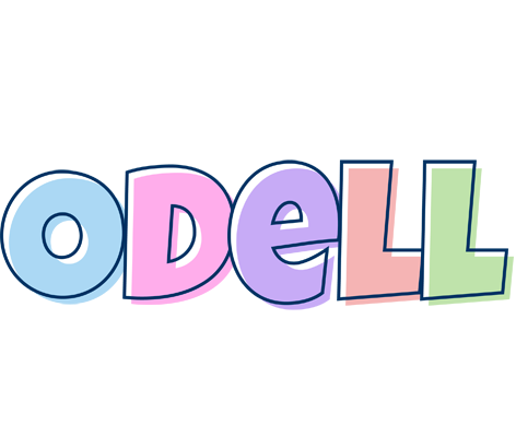 Odell pastel logo