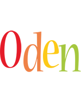 Oden birthday logo