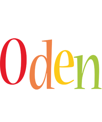 Oden birthday logo